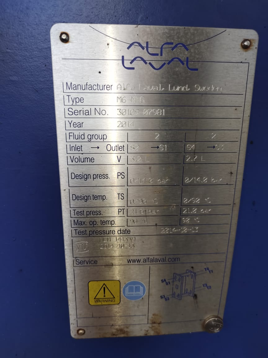 Alfa Laval M6-MFG