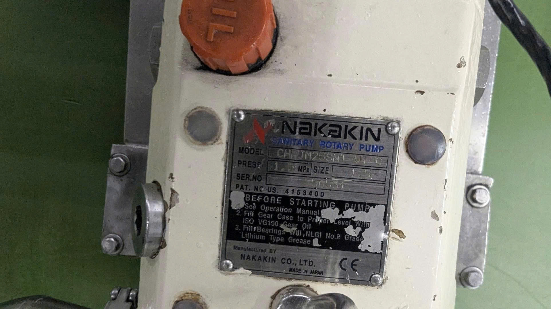 NAKAKIN PUMP CHRJM25SNT-VT.C