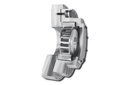 Integrated Freewheels FXRU for bolting to the face, with torque limiting with sprag lift-off X and release function