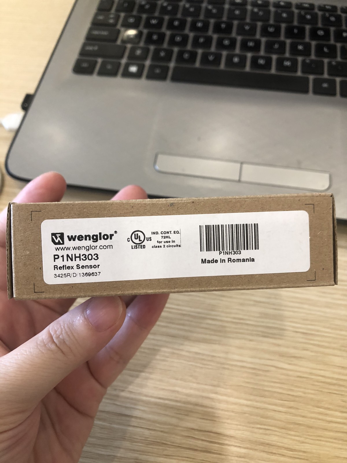 Reflex Sensor Wenglor P1NH303