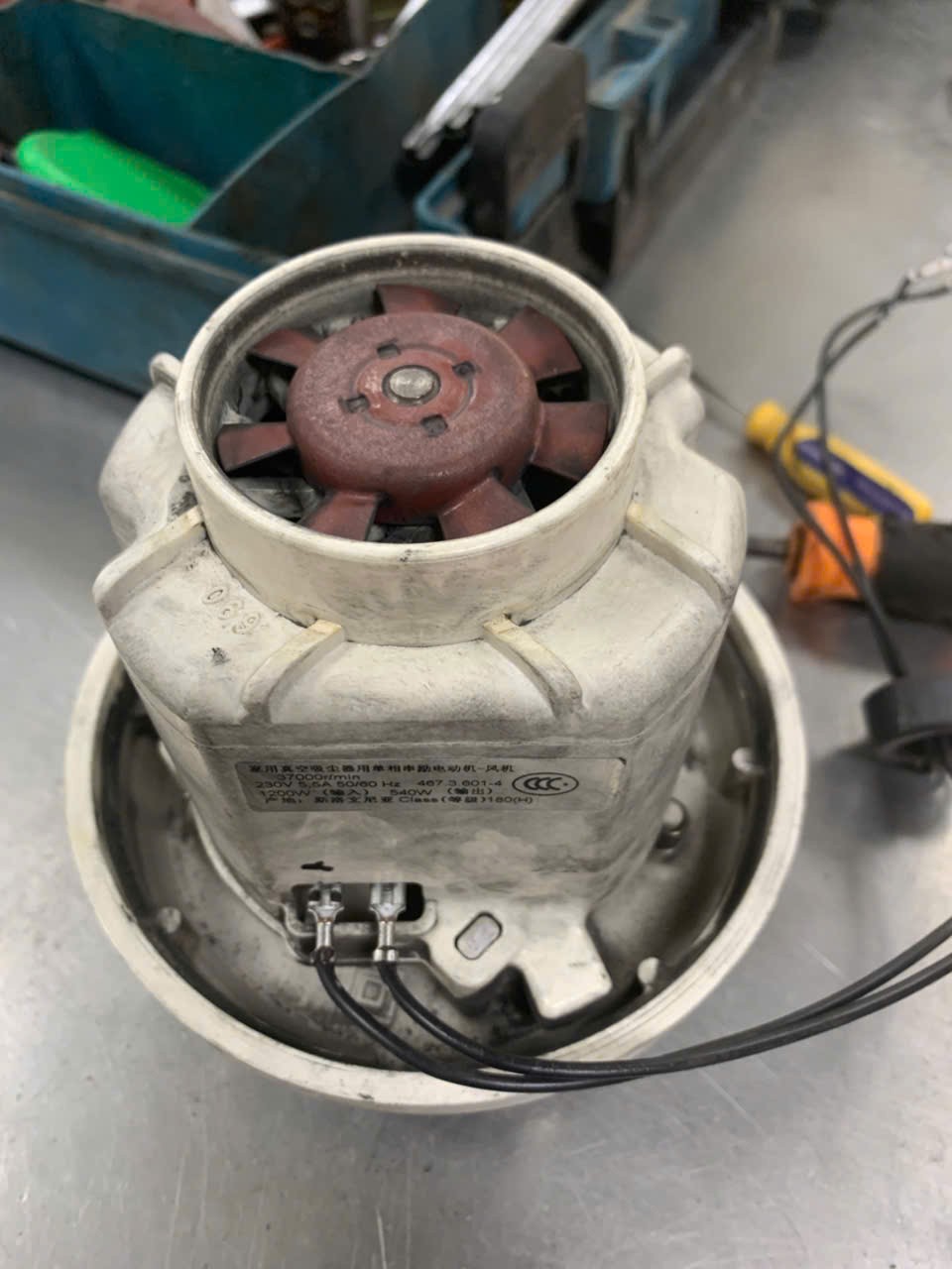Blower motor Karcher 467.3.601-4 (6.490-245.0) for NT 30/1 Tact L